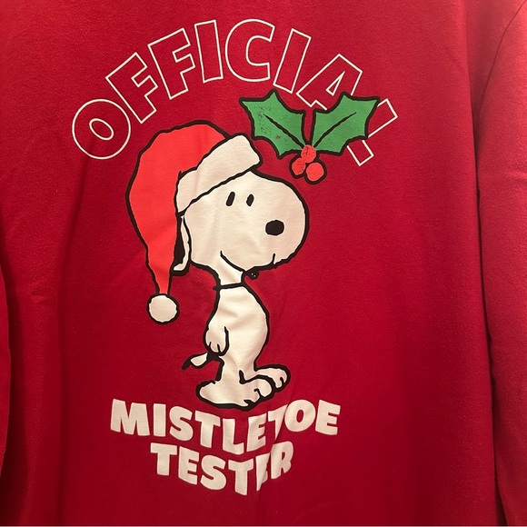 Vintage Snoopy Christmas Crewneck Sweatshirt - Picture 2 of 4
